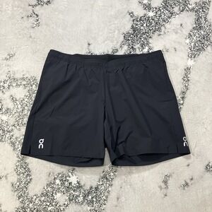OC On Running 7in Core Shorts Mens Size XXL Black Athletic Training Lightweight